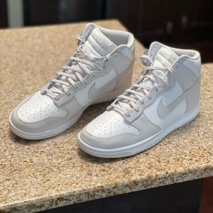 2021 Dunk High “Vast Grey” size 14